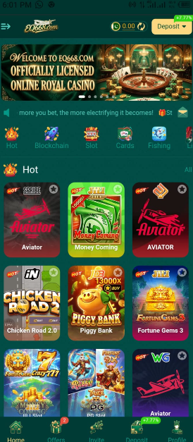 EQ668 Game Online Earning App In Pakistan Free Download