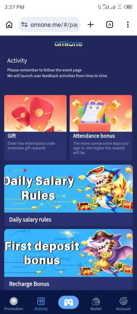 Omione Game APK Download Latest Version New Earning 2026