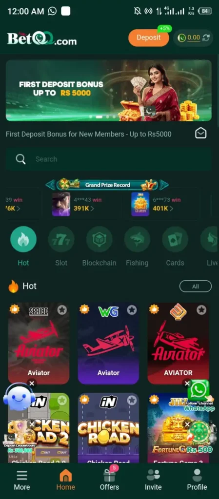 QQBet Game Download APK Free Earning App 2026
