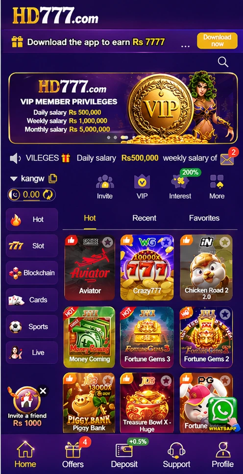 HD777 Game Real Money Earning App For Android 2026
