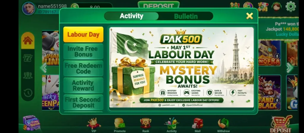 Pak50 Game Real Money Earning App For Android 2026