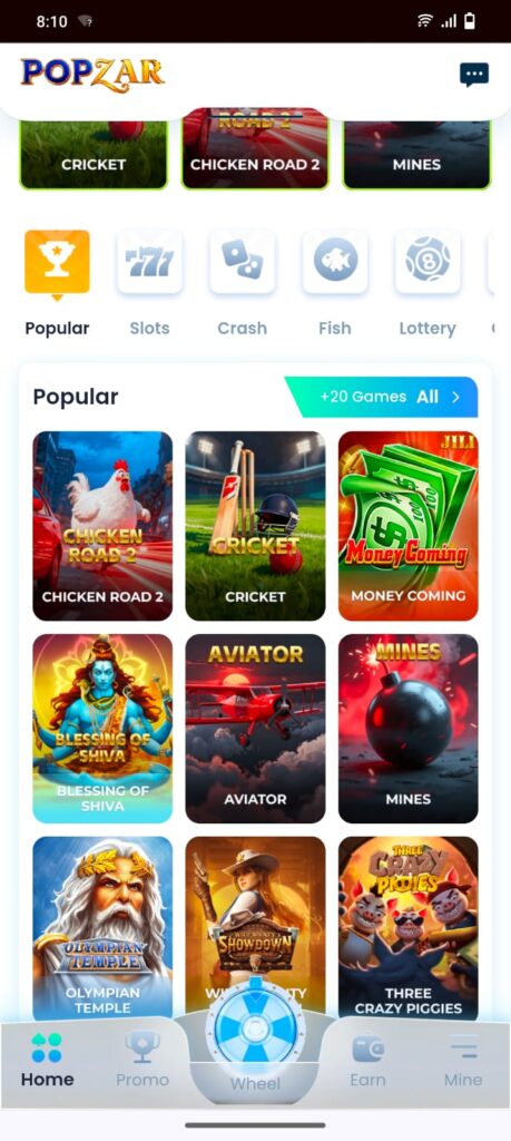 popzar Game Download APK Free Earning Money App 2026