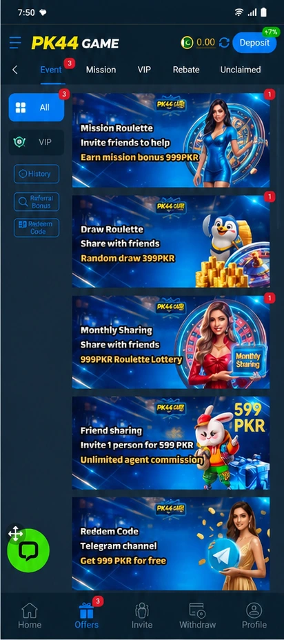 pk44 Game Download Real Money APP For Android & IOS